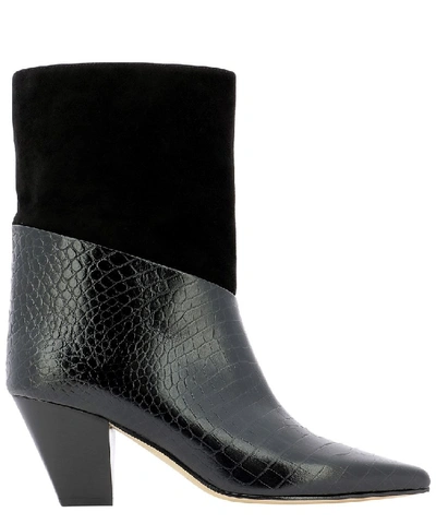 Shop Jimmy Choo Bear 65 Boots In Black