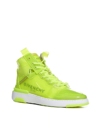 Shop Givenchy Wing High In Yellow
