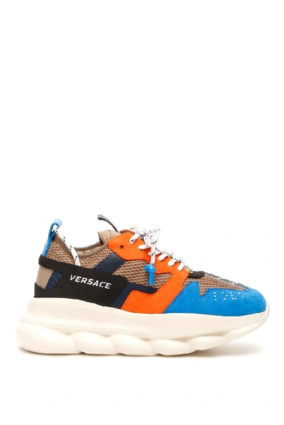 Shop Versace Chain Reaction 2 Sneakers In Multi