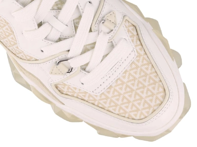 Shop Jimmy Choo Diamond X Sneakers In White