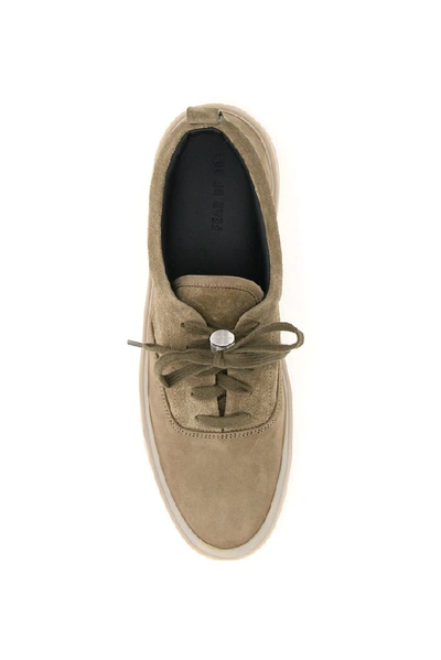 Shop Fear Of God 101 Lace Up Sneakers In Brown