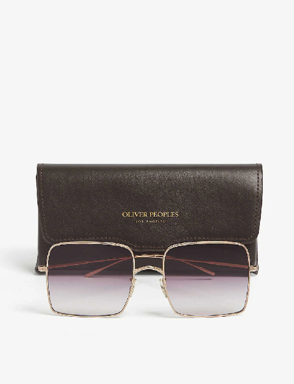 Oliver Peoples Ov1236 Rassine Square frame Sunglasses In Pink ModeSens
