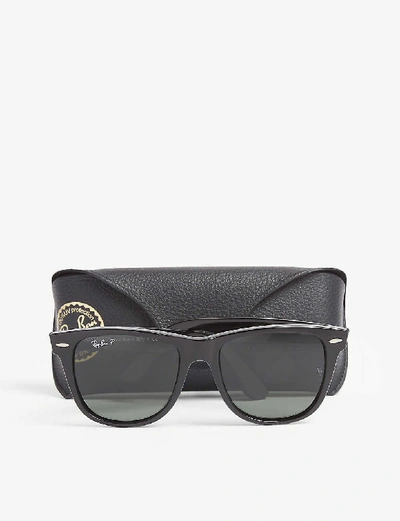 Ray Ban Rb2140 Wayfarer Sunglasses In Black