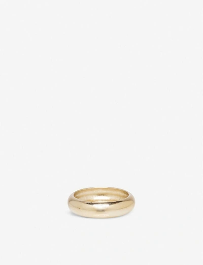 Shop The Alkemistry Women's Yellow Zoë Chicco 14ct Yellow-gold Ring