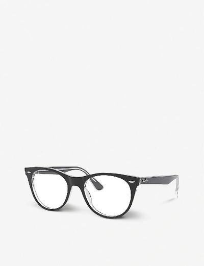 Ray Ban Ray-ban Rx2185v Wayfarer Ii Optics Unisex Phantos Eyeglasses In Black