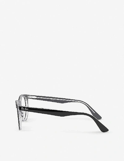 Ray Ban Ray-ban Rx2185v Wayfarer Ii Optics Unisex Phantos Eyeglasses In Black