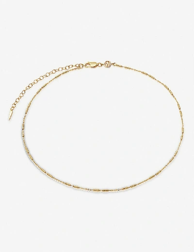 Shop Missoma Women's Gold Vervelle 18ct Yellow Gold-plated Vermeil Sterling-silver Choker