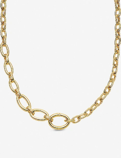 Shop Missoma Graduated Gold-plated Necklace