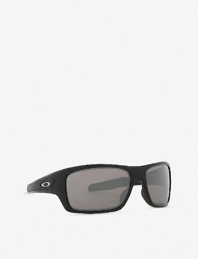 Shop Oakley Women's Polished Black Oo9263 Turbine Sunglasses
