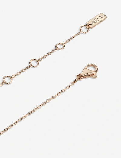 Shop Messika Move Addiction 18ct Rose-gold And Diamond Bracelet In Pink