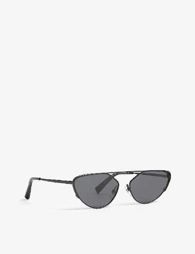Shop Alain Mikli A04012 Sunglasses In Black