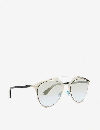 Shop Dior Reflected Sunglasses In Black