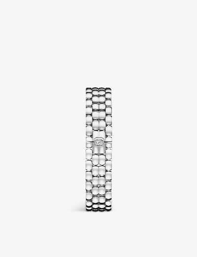 Chopard 278602-3002 Happy Sport Oval Stainless Steel And Diamond Watch In Stainless Steel