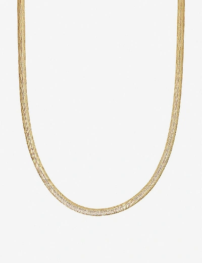 Shop Missoma Serpente 18ct Yellow Gold-plated Vermeil Sterling Silver Necklace