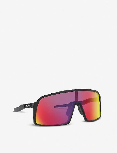 Oakley Sutro S Prizm Road Shield Mens Sunglasses Oo9462 946204 28 In Black