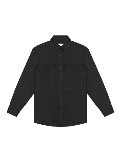 Pre-owned Fear Of God  Vintage Corduroy Shirt Jacket Black