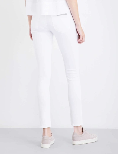 Shop Ag Womens White Prima Cigarette Mid-rise Jeans 23