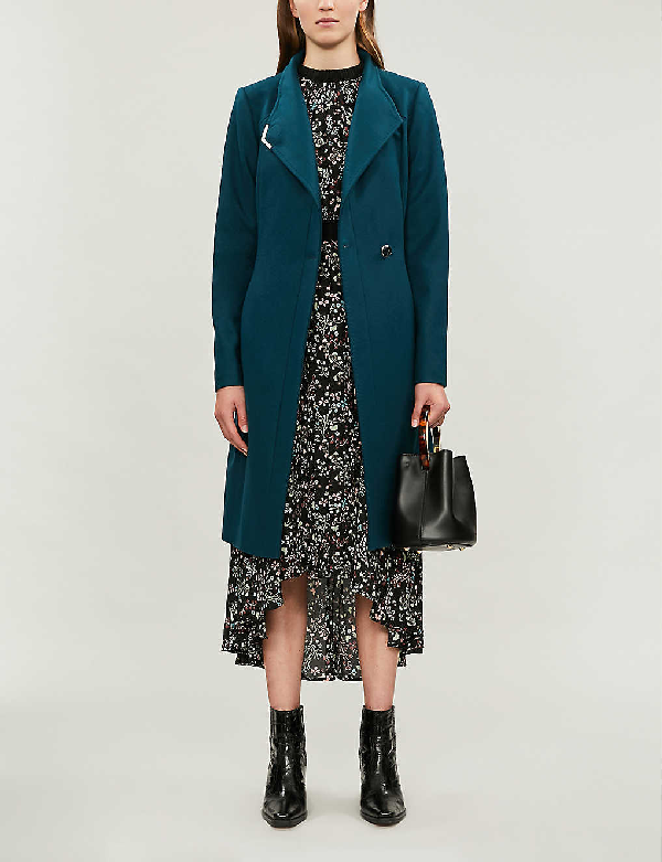 ted baker teal coat