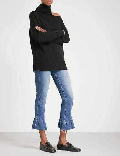 Shop Paige Raundi Wool-blend Jumper In Black