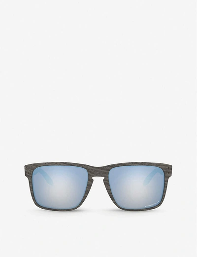 Oakley Oo9417 Holbrook Xl Acetate Prizm Square-frame Sunglasses In Brown