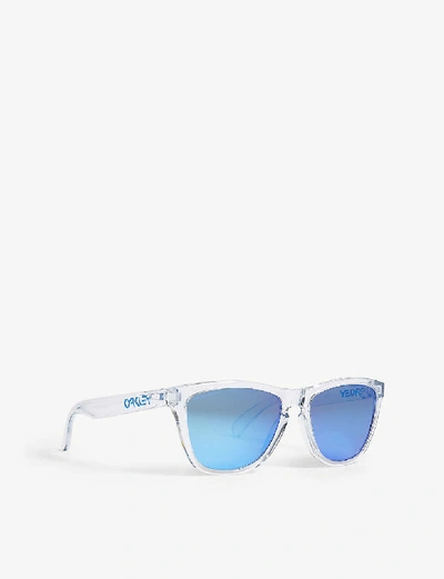 Oakley Frogskins O-matter Square Sunglasses In Clear