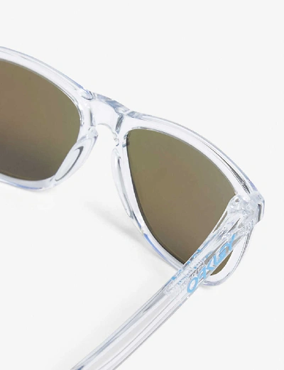 Oakley Frogskins O-matter Square Sunglasses In Clear