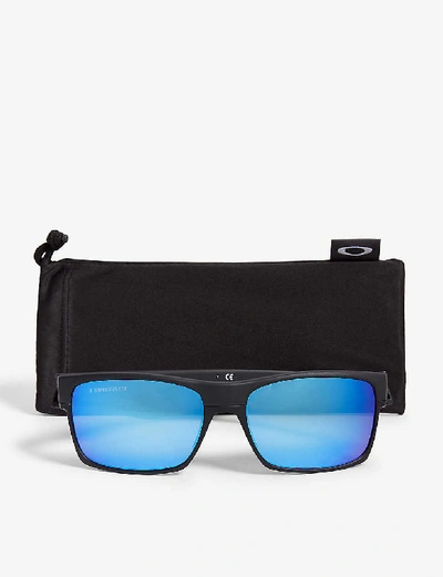 Shop Oakley Twoface Square-frame Sunglasses In Black