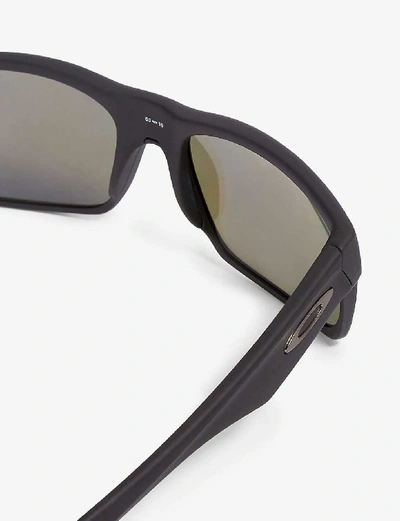 Shop Oakley Twoface Square-frame Sunglasses In Black