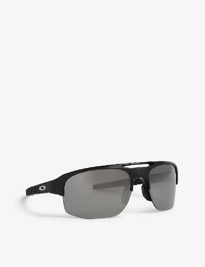 Shop Oakley Men's Black Oo9424 Mercenary Square-frame Sunglasses