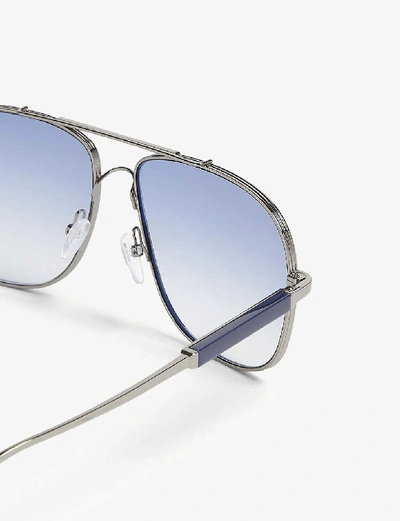 Tom Ford Jude Aviator-frame Sunglasses In Grey