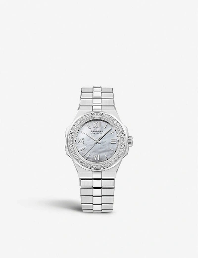 Chopard 298601-3002 Alpine Eagle Automatic Lucent Steel A223 And Diamond Watch In S Steel/white