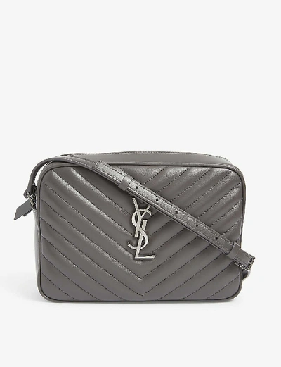 SAINT LAURENT - Lou quilted leather camera bag