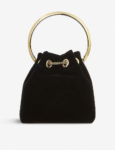 Jimmy Choo Bon Bon Top-handle Bag In Black
