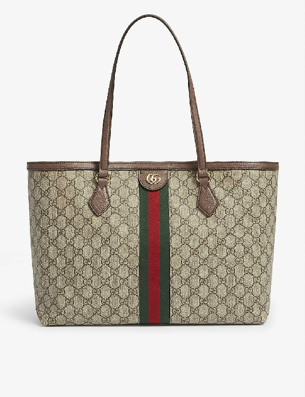 gucci gg supreme tote review