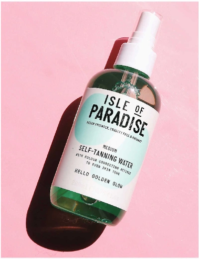 Shop Isle Of Paradise Medium Self-tanning Water