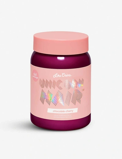 Shop Lime Crime Unicorn Hair 200ml In Chocolate Cherry