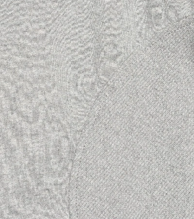 Shop Stella Mccartney Cotton-jersey Hoodie In Grey