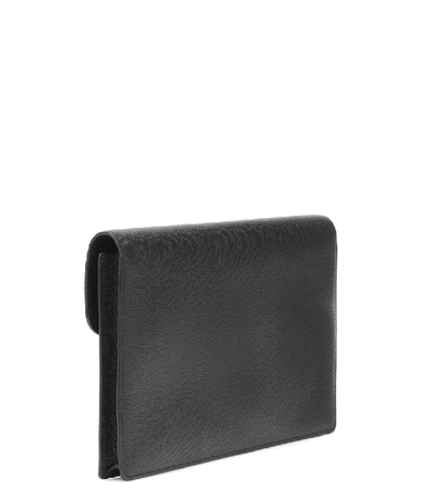 Shop Valentino Vsling Small Leather Pouch In Black