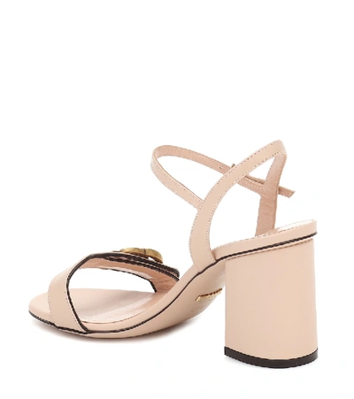Shop Gucci Double G 75 Sandals In Pink