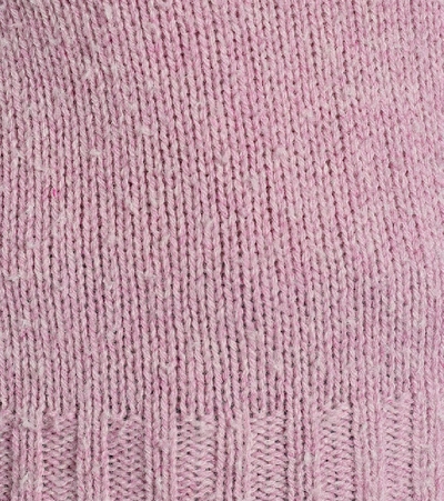 Shop Philosophy Di Lorenzo Serafini Wool Sweater In Purple
