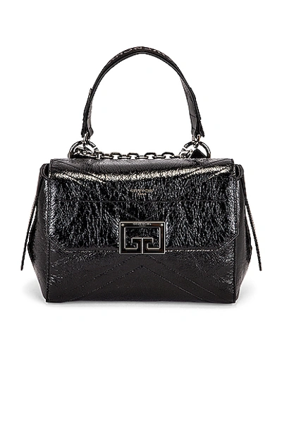 Shop Givenchy Small Id Flap Bag In Black