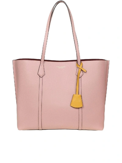 Shop Tory Burch Perry Triple Compartment Tote In Pink