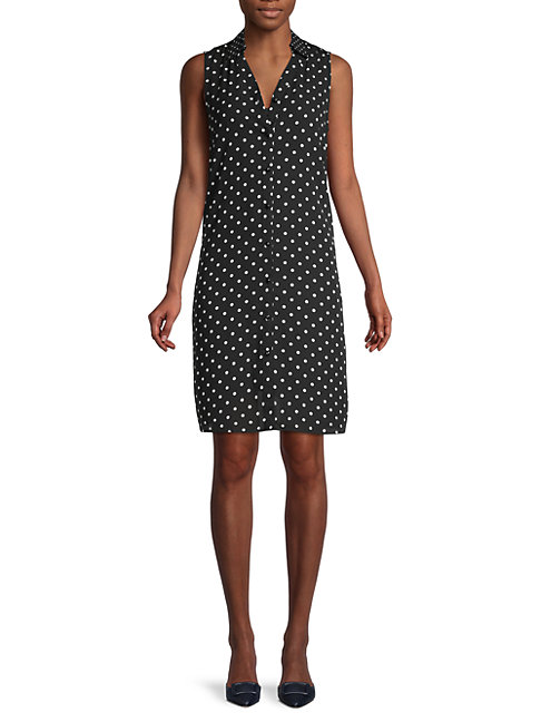 nanette lepore polka dot dress