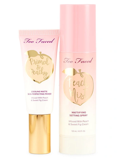 Shop Too Faced Peach Perfect 2-piece Dynamic Duo Primer & Setting Spray Set