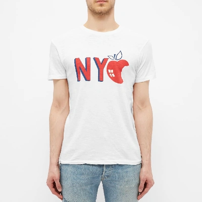 Shop Velva Sheen Nyc Tee In White