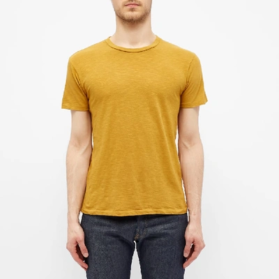 Shop Velva Sheen Regular Tee In Yellow