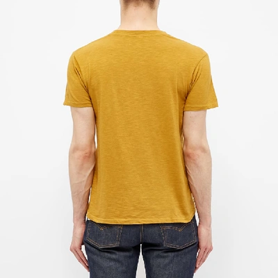 Shop Velva Sheen Regular Tee In Yellow