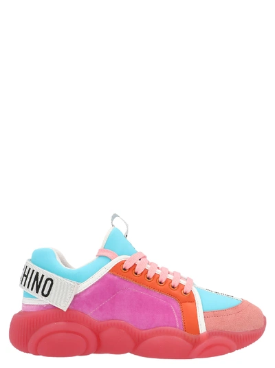 Shop Moschino Teddy Shoes In Multicolor