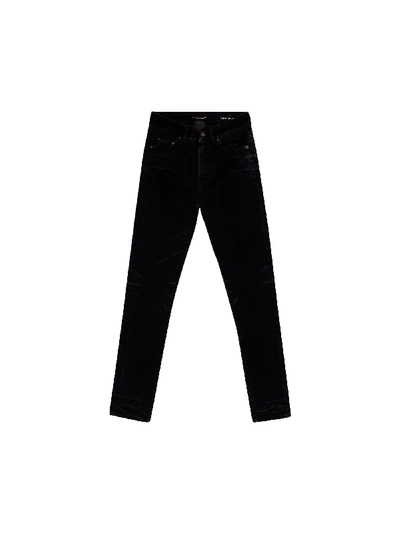 Shop Saint Laurent Jeans In Black Light