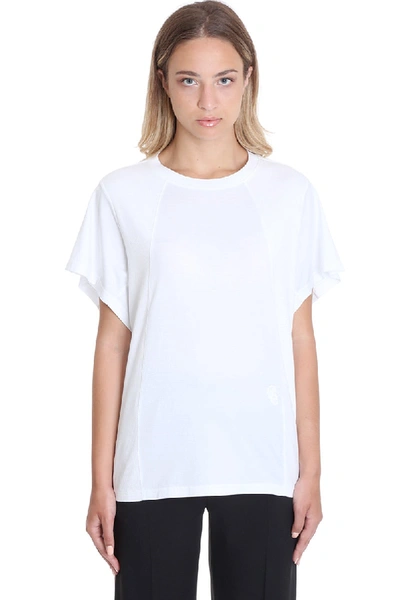 Shop Chloé T-shirt In White Cotton